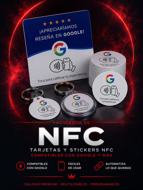 PROVEEDOR TARJETAS NFC + GUÍA COMPLETA PARA VENDERLAS